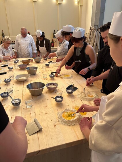 Picture 3 for Activity Florence: Pasta Cooking Class with Unlimited Wine