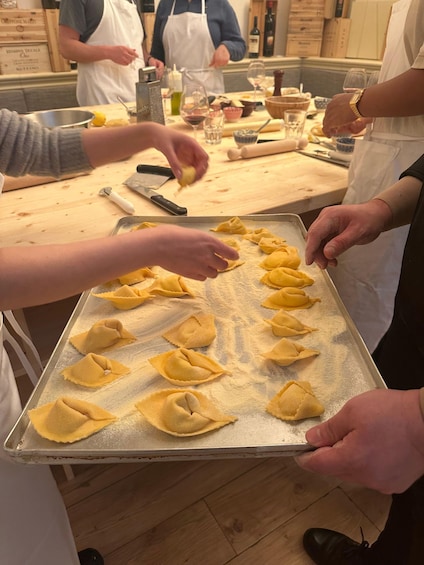 Picture 6 for Activity Florence: Pasta Cooking Class with Unlimited Wine