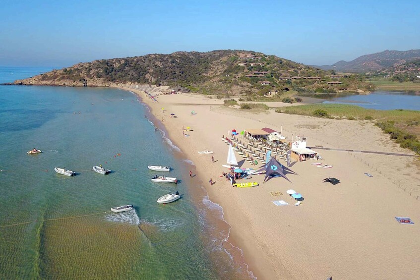 Picture 11 for Activity From Chia: Boat Ride to Cala Zafferano with Snorkeling