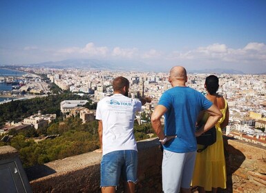 Malaga: Elektroauto-Stadtrundfahrt und Besuch der Burg Gibralfaro