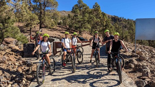 Tenerife: Naturskøn cykeltur med vin og ost