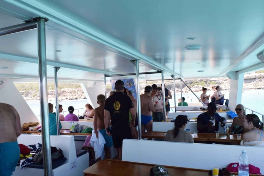 Picture 6 for Activity Latchi: Nafsika II Boat Cruise to the Blue Lagoon