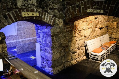 Lanzamiento de hacha en Cracovia por Axe Nation VIP