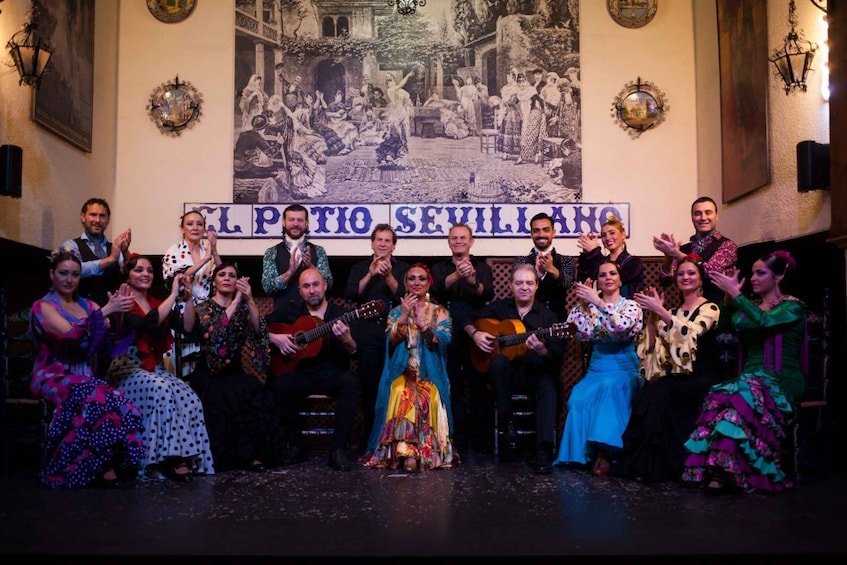 Picture 1 for Activity Seville: El Patio Sevillano Flamenco Show Ticket & Dinner