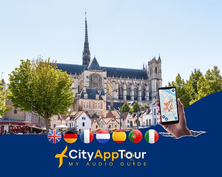 Amiens in 1 Day: Walking Tour - Audioguide in 7 languages