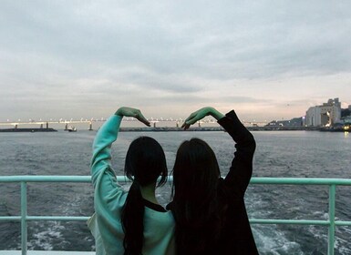 Busan: Crucero al atardecer por Jagalchi y visita al mercado nocturno