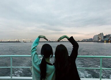 Busan: Crucero al atardecer por Jagalchi y visita al mercado nocturno