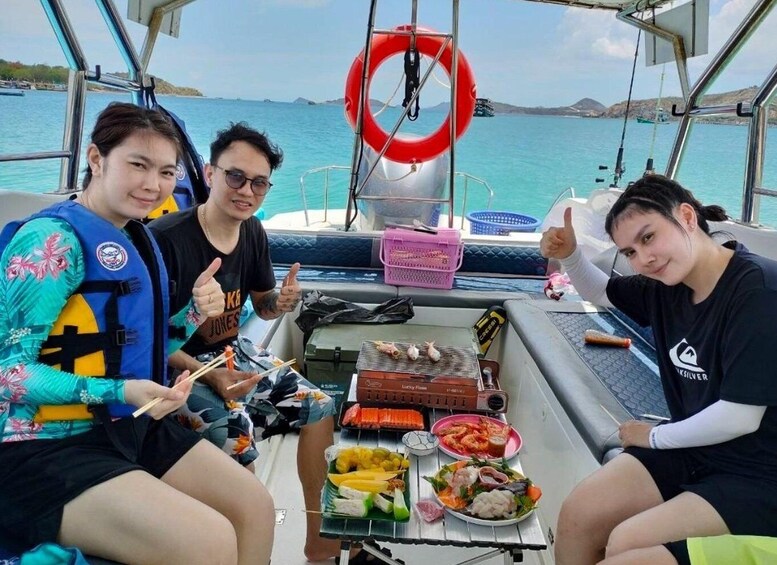 Picture 11 for Activity Pattaya: Private Speedboat Samaesan with Fishing & Snorkel