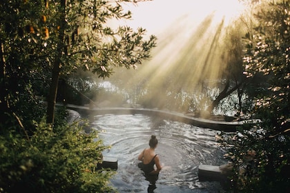 Peninsula Hot Springs: Eintrittskarte mit Badehaus