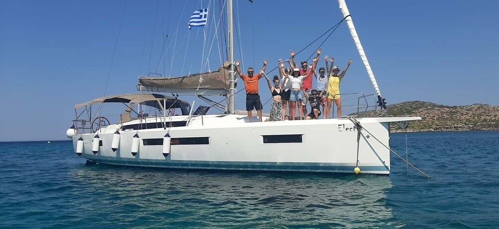 Picture 7 for Activity Chania Old Port: Private Sailing Cruise with Meal & Swimming