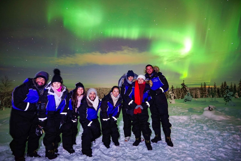 Picture 7 for Activity Rovaniemi: Northern Lights Wilderness Tour with Camera