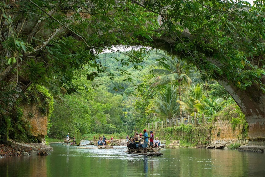 Picture 2 for Activity Lethe Bamboo Rafting Cruise Experience From Falmouth Hotels