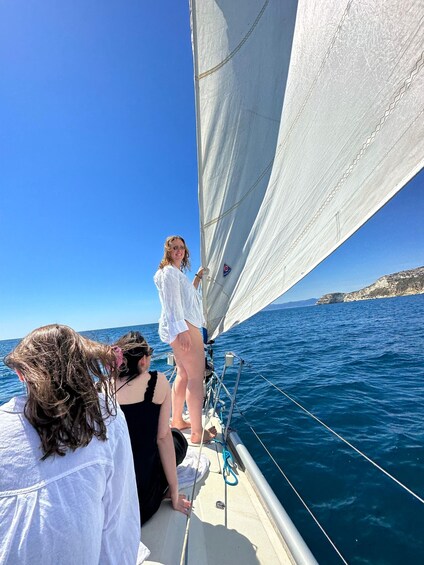 Picture 6 for Activity Cagliari: Sailing tour to Devil's Saddle aboard Merak