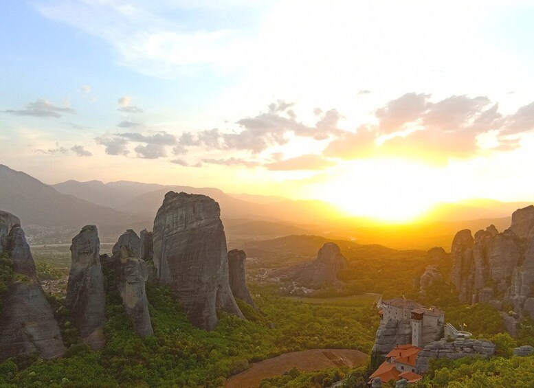 Picture 1 for Activity Meteora Sunset with Photos Stops & to the Cave of St. George