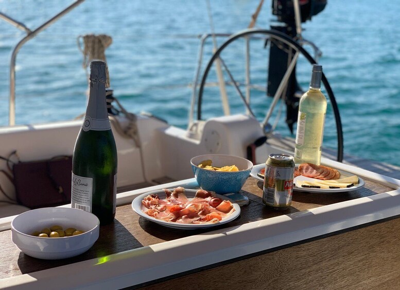 Picture 2 for Activity Ibiza: Midday or Sunset Sailing with Snacks and Open Bar