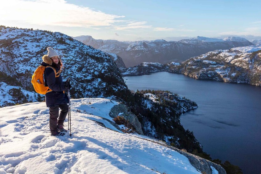 Picture 3 for Activity Stavanger: Preikestolen Winter Hike