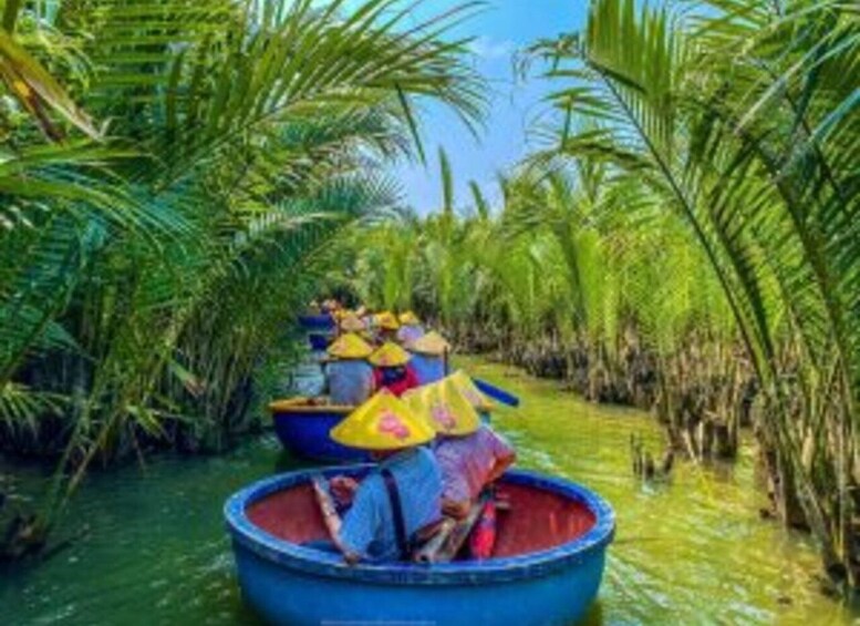 Picture 3 for Activity Da Nang/Hoi An:Experience Basket Boat ride in Coconut Forest