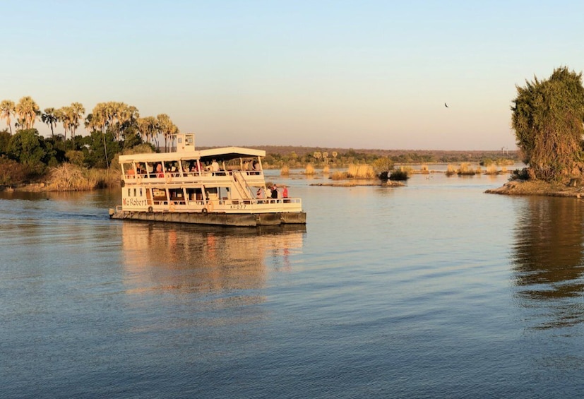 Picture 2 for Activity Victoria Falls Guided Tour + Sunset Boat Cruise