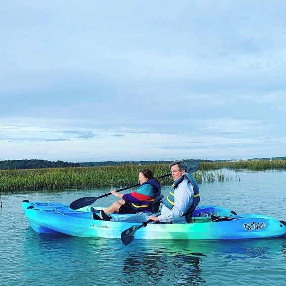 Picture 3 for Activity Hilton Head: Guided Kayak Sunrise or Sunset Tour