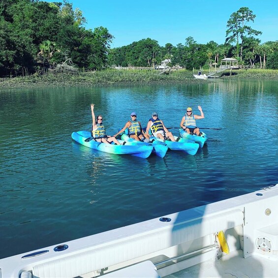 Picture 4 for Activity Hilton Head: Guided Kayak Sunrise or Sunset Tour