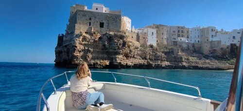 Excursion en bateau privé à Polignano a Mare