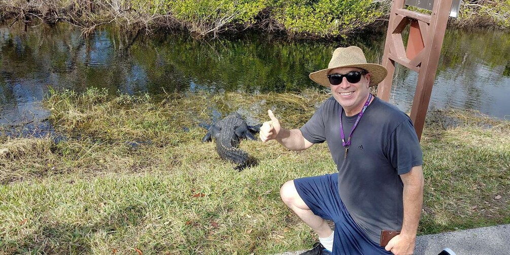 Picture 5 for Activity Miami: Everglades Airboat Ride & Guided Hike