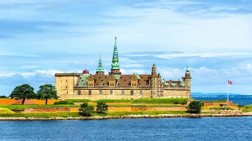 Castles of Kronborg and Frederiksborg from Copenhagen by Car