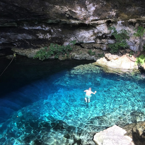 Picture 2 for Activity Merida: Cenote Adventure and Local Family Meal Day Trip