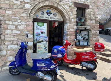 Alquiler de Vespa 125cc en Assisi - día completo