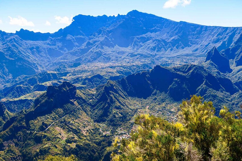 Group Hiking at Dimitile, Reunion Island.