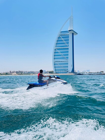 Picture 2 for Activity Dubai: Burj Al Arab Jet Ski Rental with Free Photos & Videos