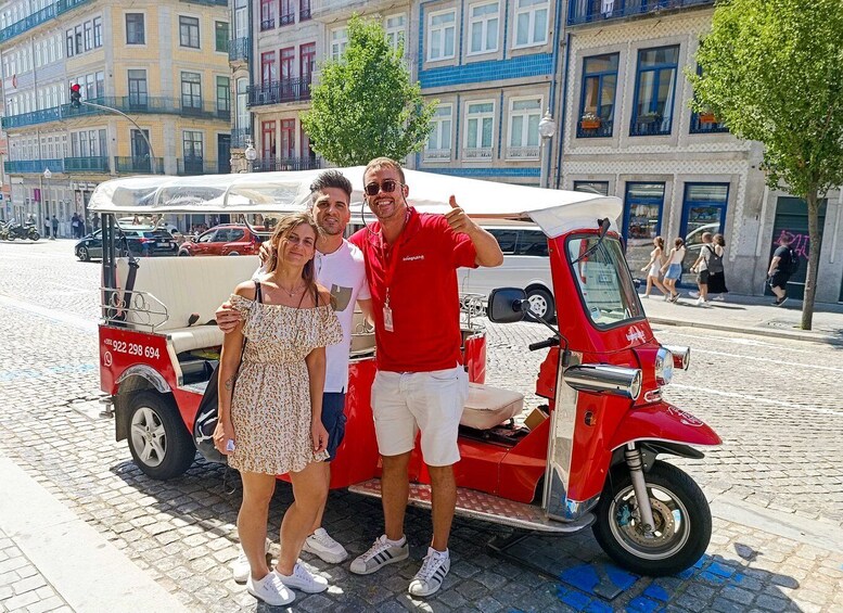 Picture 5 for Activity Porto: Tuk Tuk Sunset Tour with Glass of Port Wine
