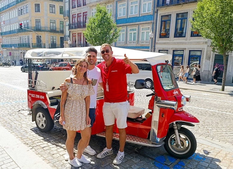 Picture 5 for Activity Porto: Tuk Tuk Sunset Tour with Glass of Port Wine