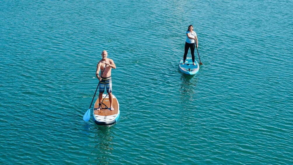 Picture 1 for Activity 2-Hour Paddle Boarding Tour in Villefranche