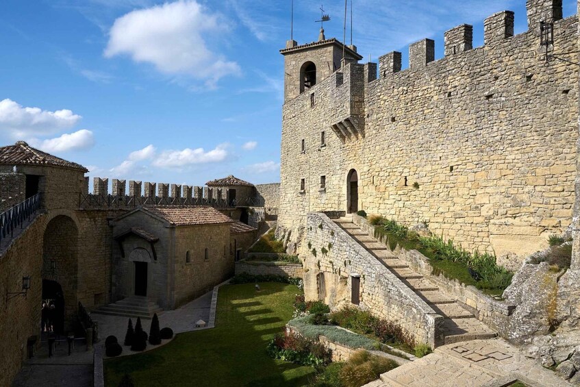 San Marino private guided city tour