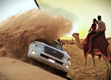 Desde Doha: safari de día completo por el desierto, paseo en camello y pase...