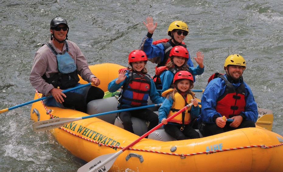 Picture 3 for Activity Big Sky: Half-Day Gallatin River (Class II-IV) Rafting Trip