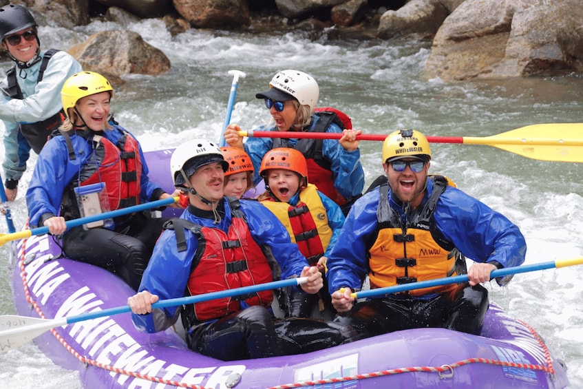 Picture 1 for Activity Big Sky: Half-Day Gallatin River (Class II-IV) Rafting Trip