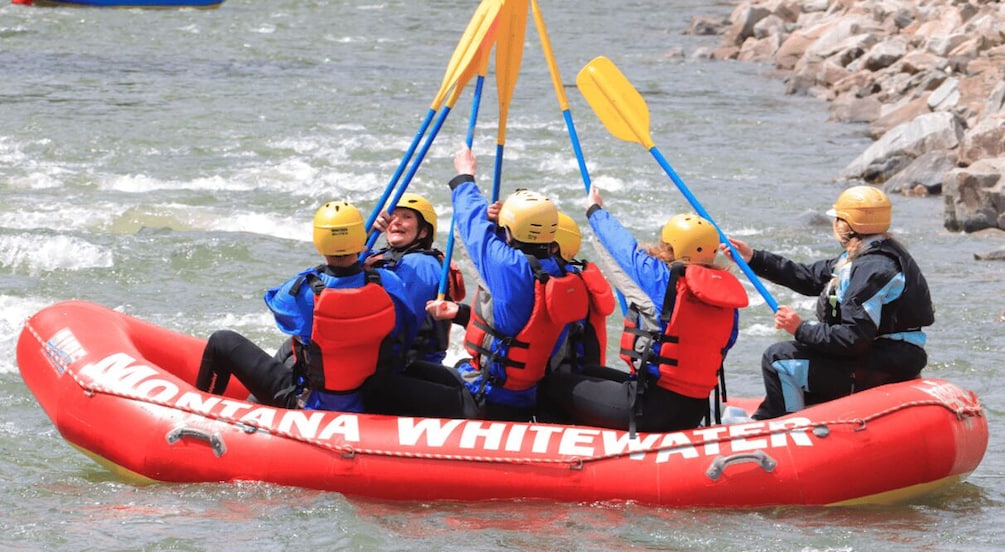 Picture 2 for Activity Big Sky: Half-Day Gallatin River (Class II-IV) Rafting Trip