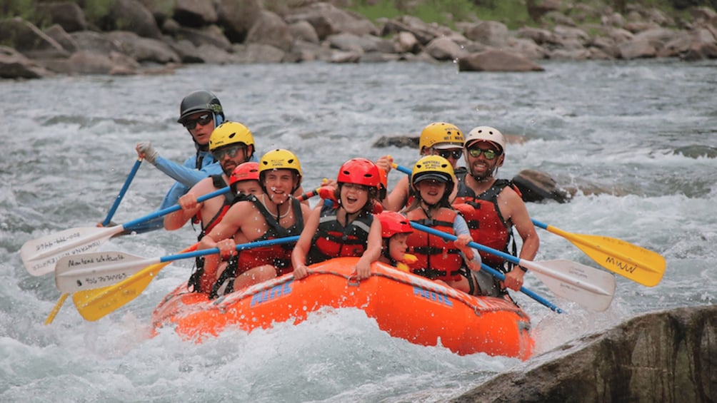 Picture 4 for Activity Big Sky: Half-Day Gallatin River (Class II-IV) Rafting Trip