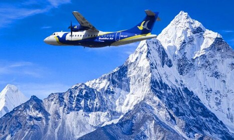 Katmandu: Everest Mountain Flight med privat transport