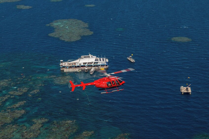 Reef Magic Experience & Great Barrier Reef Helicopter Flight