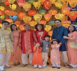 Da Nang: Experience Vietnamese Elegance w Ao Dai in Showroom