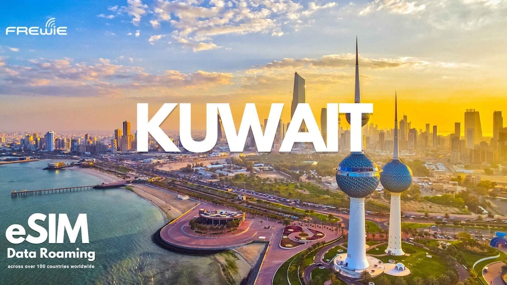 Kuwait Data eSIM : 0.5GB/daily to 10GB - 30Days