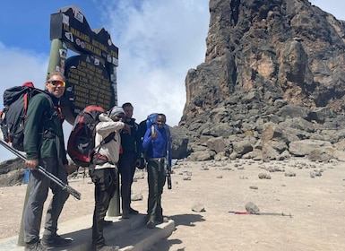 Climbing Mt. Kilimanjaro via Marangu route 6 days