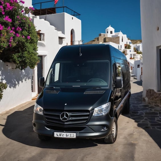 Picture 1 for Activity Private Transfer:From your Villa to Nammos with mini bus