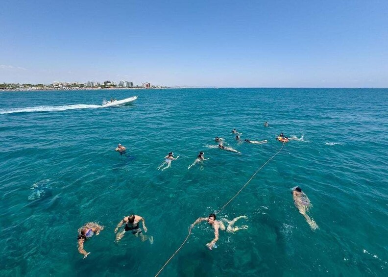 Picture 11 for Activity Larnaca: Glass Bottom Boat Bay Cruise with Snorkeling