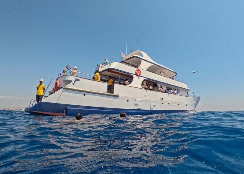 Picture 4 for Activity Larnaca: Glass Bottom Boat Bay Cruise with Snorkeling