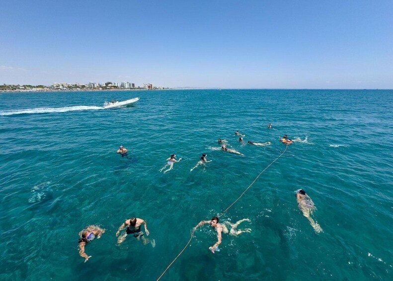 Picture 11 for Activity Larnaca: Glass Bottom Boat Bay Cruise with Snorkeling