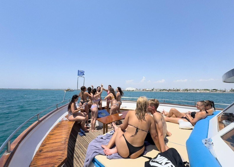 Picture 9 for Activity Larnaca: Glass Bottom Boat Bay Cruise with Snorkeling